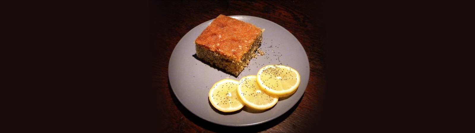 Gâteau au citron et aux graines de pavot